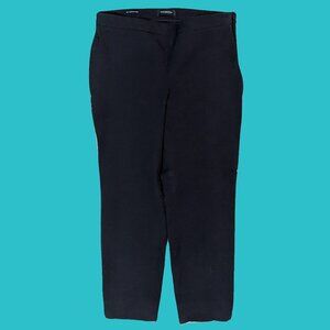 Talbots Black Chatham Ankle Pants Size 12 Preowned